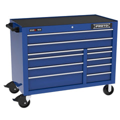 Steel Tool Roller Cabinet: 50" Wide, 41" High, 25-1/4" Deep, 11 Drawer