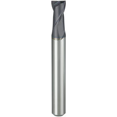 Square End Mill: 3.00 mm Dia, 4.50 mm LOC, 2 Flute, Solid Carbide