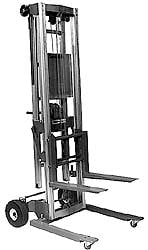 400 Lbs. Load Capacity, 96-1/4 Inch Lift Height, Standard Base Manually Operated Lift