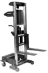 350 Lbs. Load Capacity, 118-7/8 Inch Lift Height, Counter Weight Base Manually Operated Lift