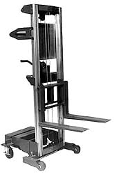 400 Lbs. Load Capacity, 96-1/4 Inch Lift Height, Counter Weight Base Manually Operated Lift