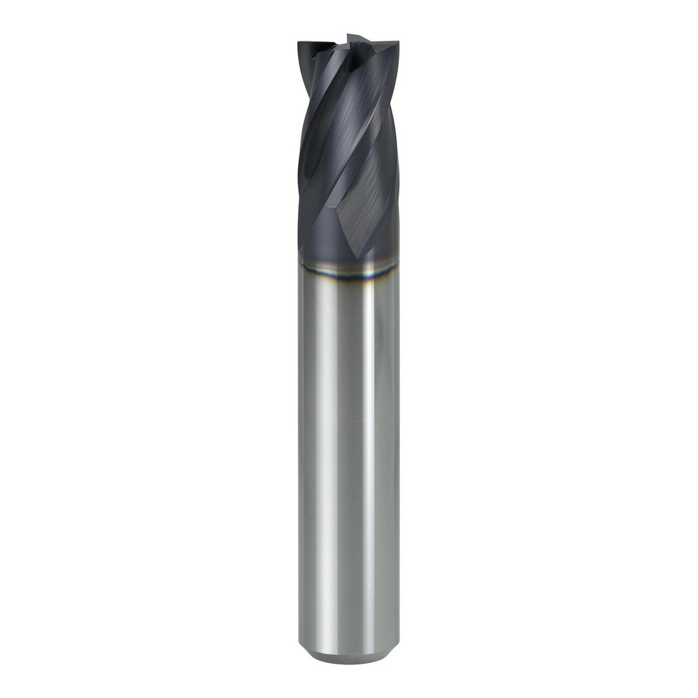 Square End Mill: 9.00 mm Dia, 13.50 mm LOC, 4 Flute, Solid Carbide