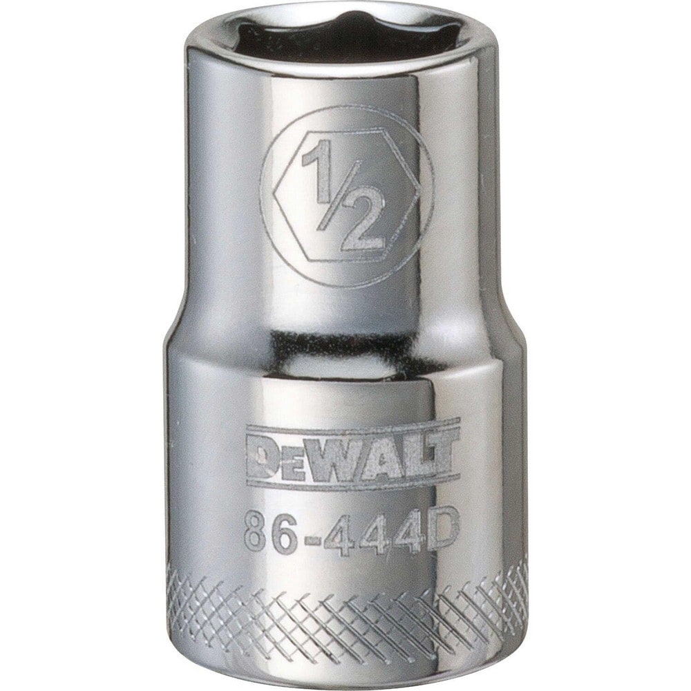 Standard  Hand Socket: 1/2" Drive, 1/2" Socket, 6-Point