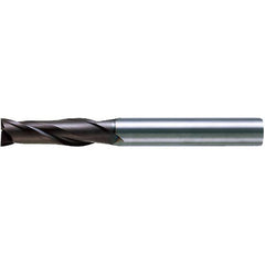 Square End Mill: 10.00 mm Dia, 30.00 mm LOC, 2 Flute, Solid Carbide