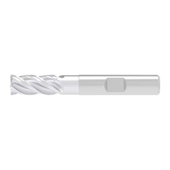 Corner Chamfer End Mill: 18.00 mm Dia, 36.00 mm LOC, 4 Flute, 0.30 mm Chamfer Width, Solid Carbide