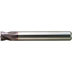 Square End Mill: 12.00 mm Dia, 12.00 mm LOC, 4 Flute, Solid Carbide