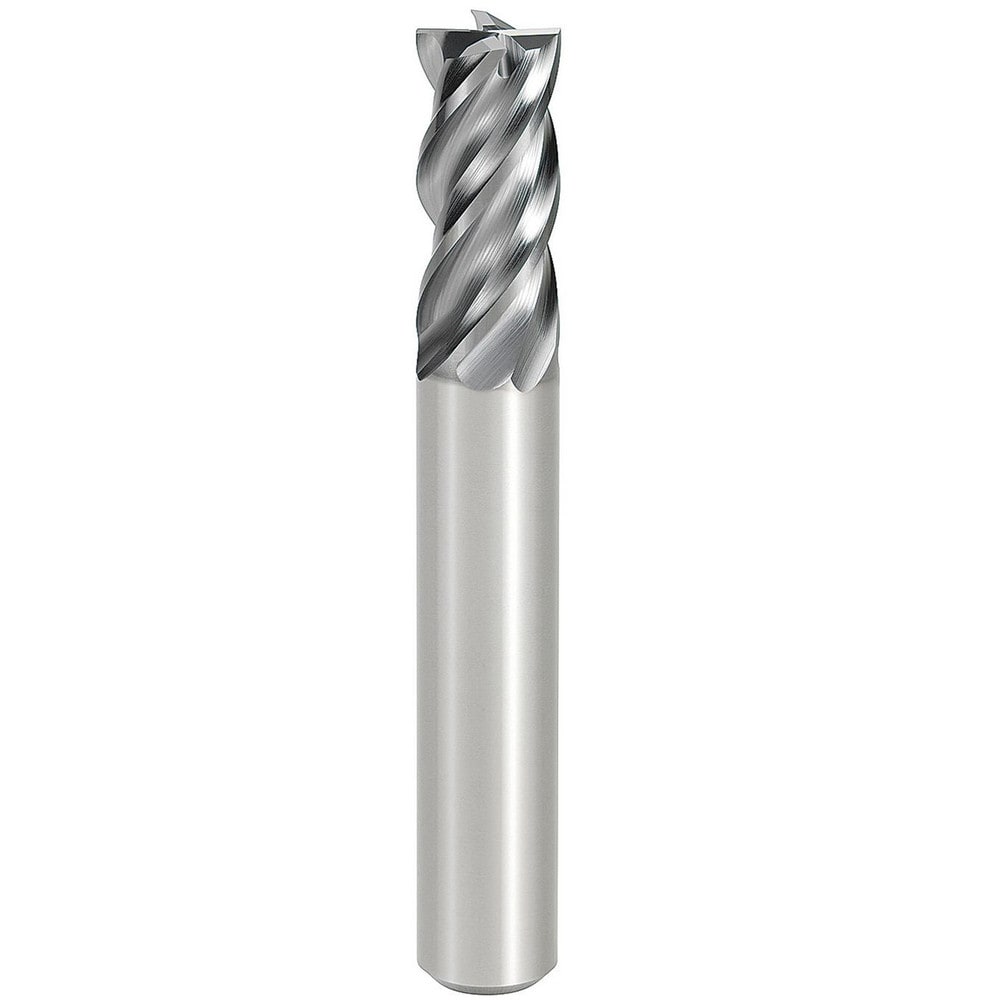 Square End Mill: 9.00 mm Dia, 22.00 mm LOC, 4 Flute, Solid Carbide