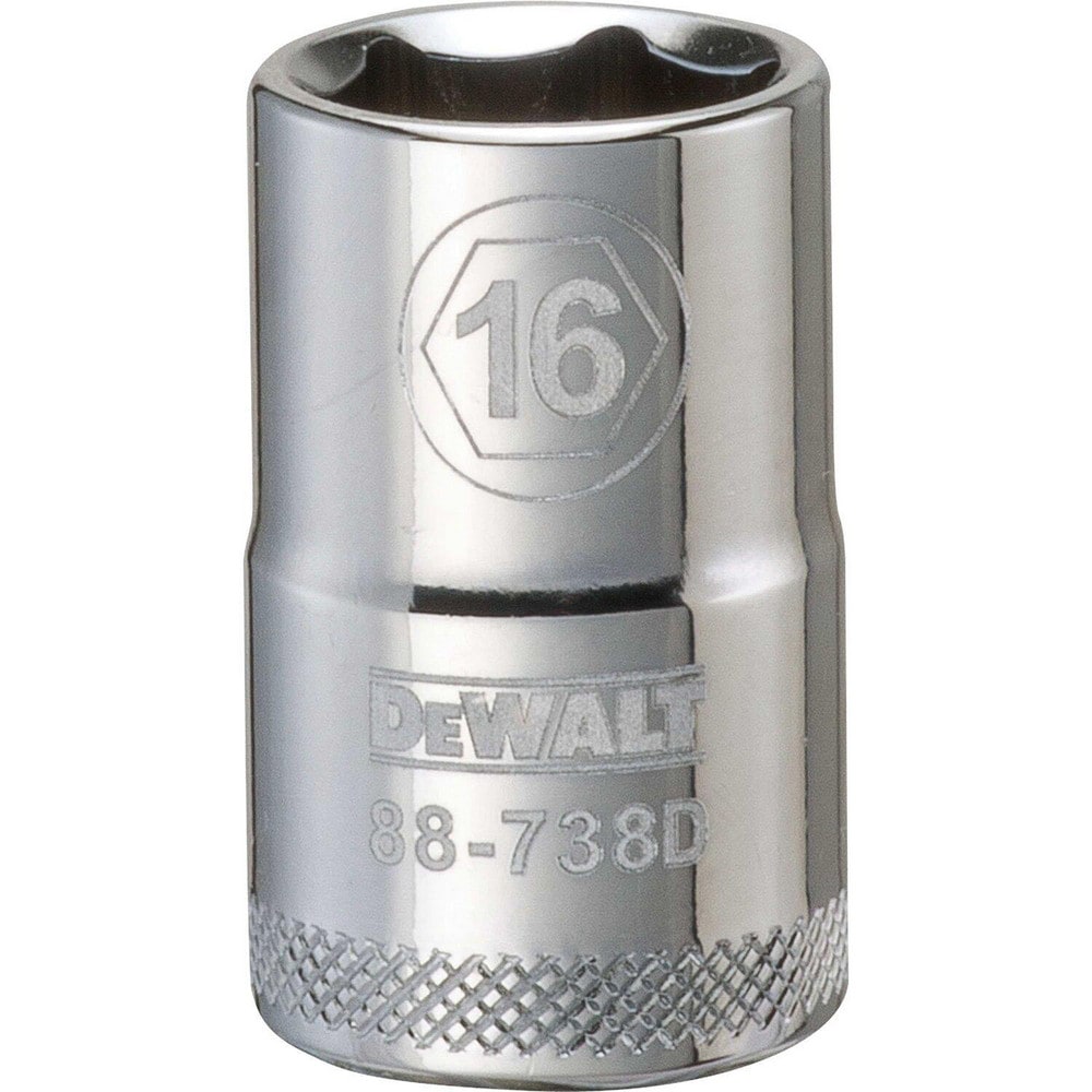 Standard  Hand Socket: 1/2" Drive, 16.00 mm Socket, 6-Point