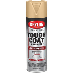 Spray Paint: Brown, Gloss, 15 oz Net Fill, Rust-Preventive Acrylic Alkyd Enamel