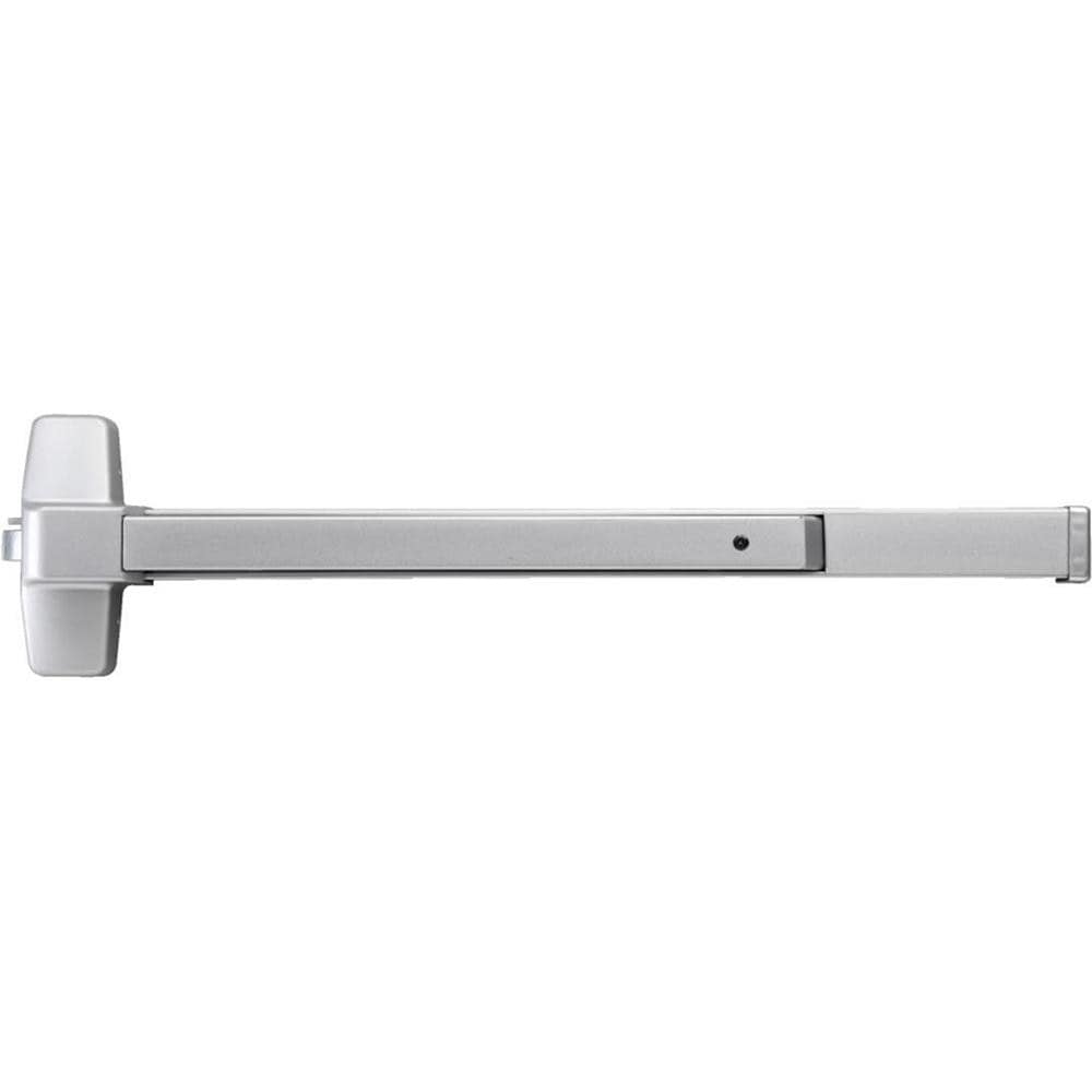 Push Bars; Material: Stainless Steel; Locking Type: Exit Device Only; Maximum Door Width: 36 in; Finish/Coating: Aluminum; Minimum Door Width: 26 in