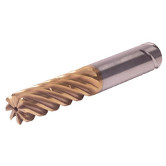 Corner Radius End Mill: 20 mm Dia, 80.00 mm LOC, 1.00 mm Radius, 8 Flute, Solid Carbide