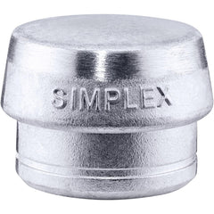 Replacement Heads & Faces; Tip Type: Replacement, Soft Face Hammer; Material: Aluminum; Face Diameter Range: 3" and Longer, 3.0000 in & Longer, 3 in & Longer; Tip Diameter (Decimal Inch): 3.15; Color: Silver; Mount Type: Clamping Head