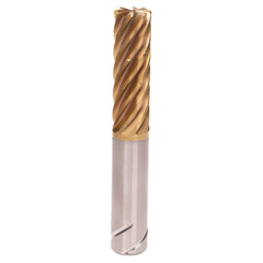 Corner Radius End Mill: 5/8" Dia, 1-7/8" LOC, 4.82 mm Radius, 8 Flute, Solid Carbide