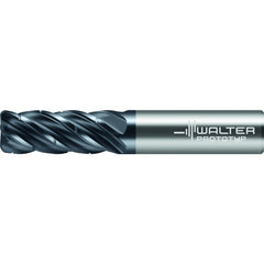 Corner Radius End Mill: 5/8" Dia, 1-5/8" LOC, 0.0300" Radius, 5 Flute, Solid Carbide