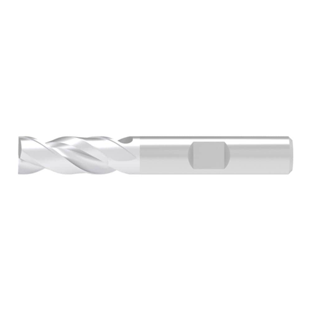 Corner Chamfer End Mill: 12.00 mm Dia, 26.00 mm LOC, 2 Flute, 0.10 mm Chamfer Width, Solid Carbide