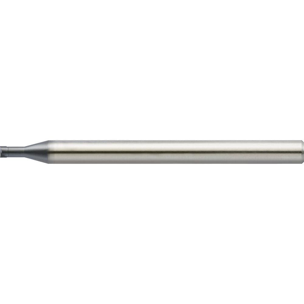 Corner Radius End Mill: 0.50 mm Dia, 0.25 mm LOC, 0 deg Helix, UDC Coated, Corner Radius End, Centercutting Series UDCLRSF