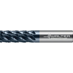 Corner Radius End Mill: 3/4" Dia, 1-5/8" LOC, 0.1200" Radius, 6 Flute, Solid Carbide