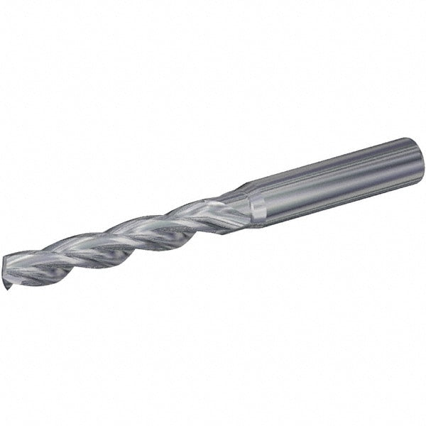 Jobber Drill: 0.3371" Dia, 130 deg Point, Solid Carbide