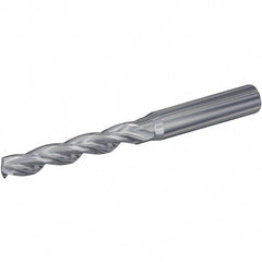 Jobber Drill: 0.3371" Dia, 130 deg Point, Solid Carbide