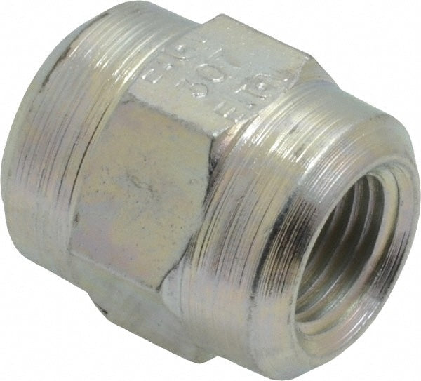 Industrial Pipe Coupling: 1/8" Female Thread, FNPT