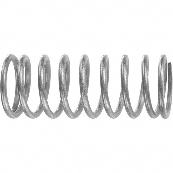 Precision Compression Spring: 0.7100" OD, 2-5/8" Free Length