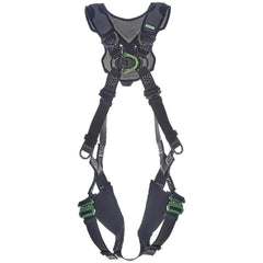 Fall Protection Harnesses:  400.000 Lb,  Standard Style,  Size Medium & Standard,  For Confined Space, General Industry & General Purpose,  Polyester, Back & Front D-Ring