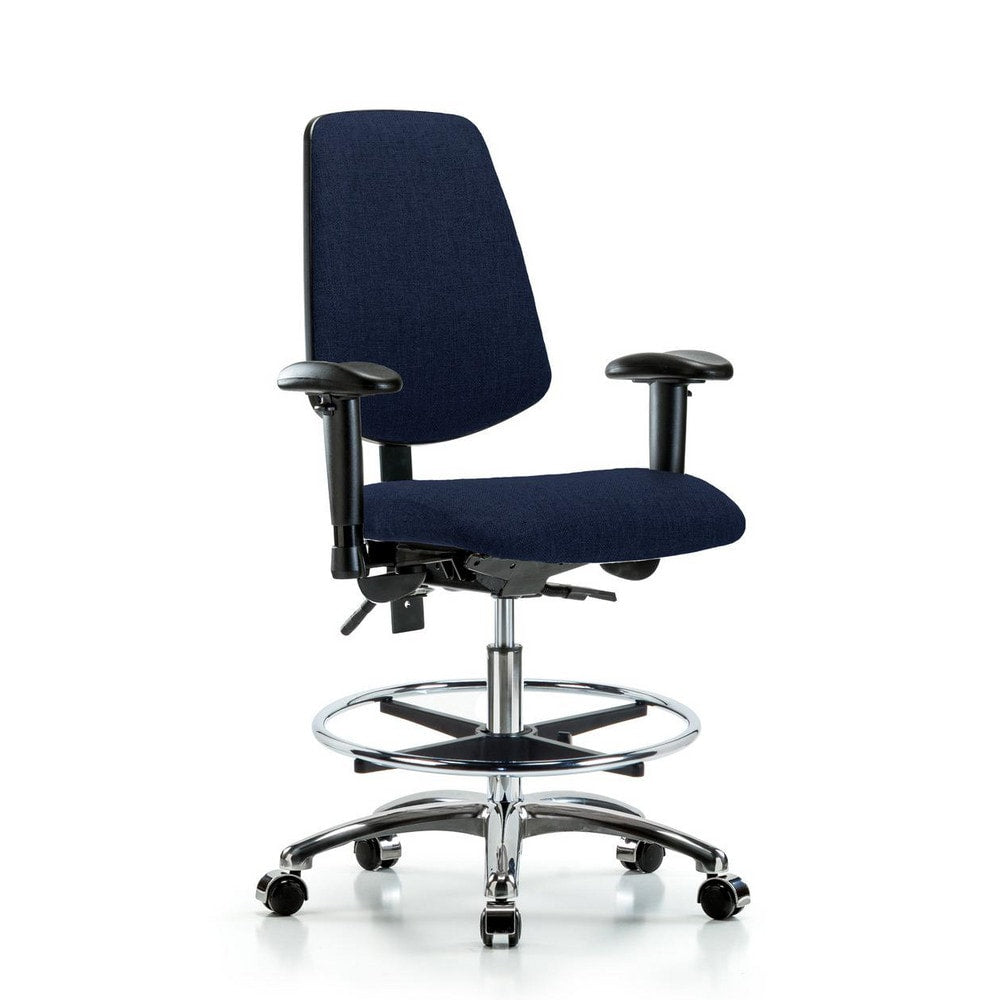 Task Chair Task Chair: Olefin, 29" Seat Height, Navy Blue