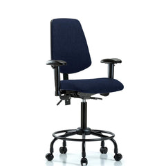 Task Chair Task Chair: Olefin, 33" Seat Height, Navy Blue