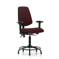 Task Chair Task Chair: Olefin, 31" Seat Height, Burgundy