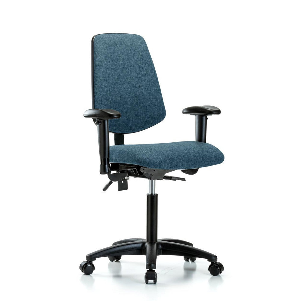 Task Chair Task Chair: Olefin, 28-1/4" Seat Height, Blue