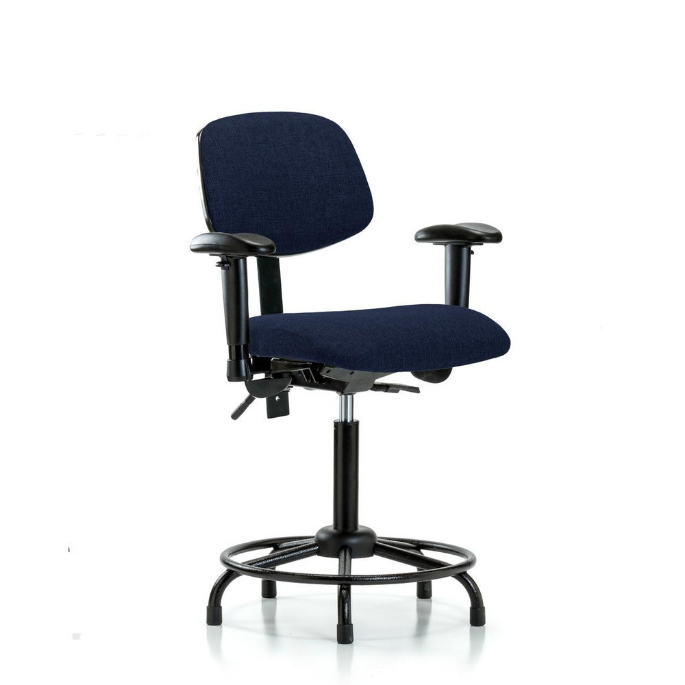 Task Chair Task Chair: Olefin, 31" Seat Height, Navy Blue