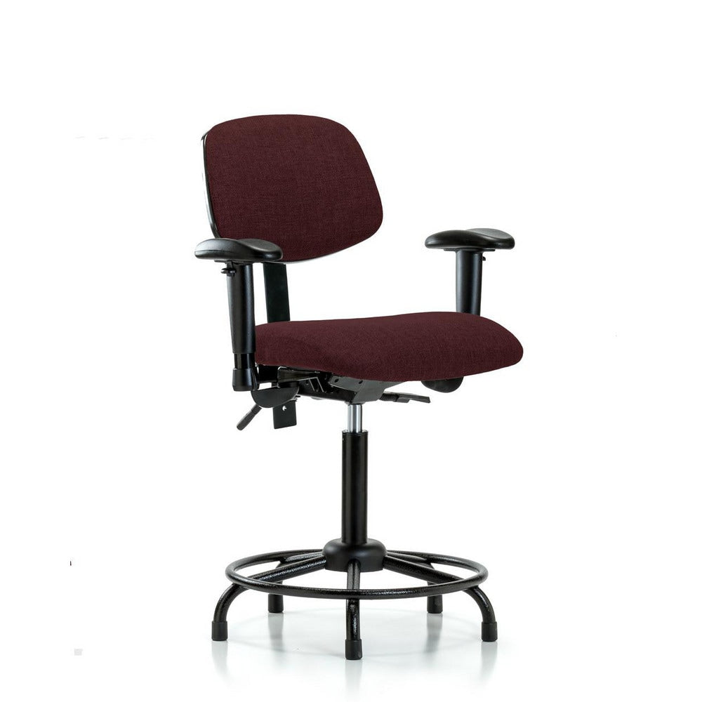 Task Chair Task Chair: Olefin, 31" Seat Height, Burgundy