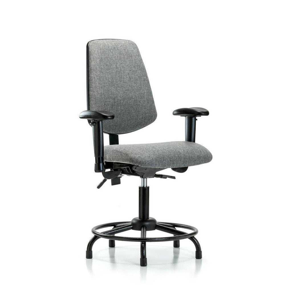 Task Chair Task Chair: Olefin, 25-3/4" Seat Height, Gray