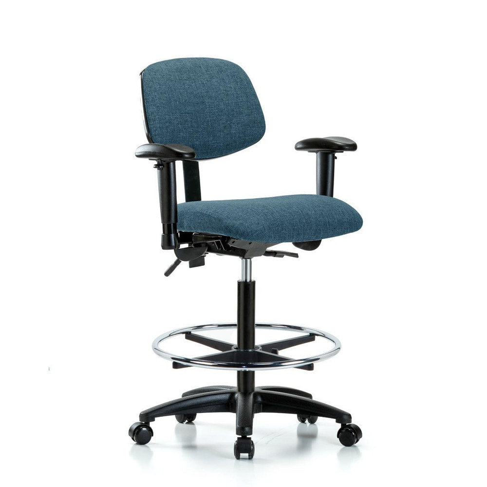 Task Chair Task Chair: Olefin, 34-1/2" Seat Height, Blue