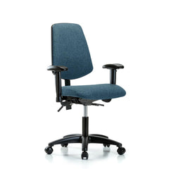 Task Chair Task Chair: Olefin, 23" Seat Height, Blue