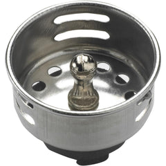 Sink Strainers & Stoppers; Type: Crumb Cup; Material: Stainless Steel; Color: Steel