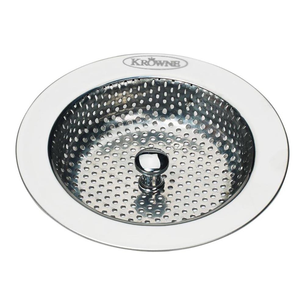 Sink Strainers & Stoppers; Type: Sink Strainer; Drain Size (Inch): 3-1/2; Material: Stainless Steel; Color: Steel