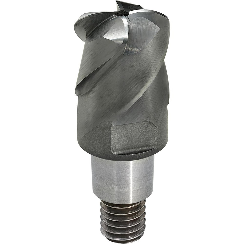 Corner Radius & Corner Chamfer End Mill Heads; Mill Diameter (mm): 10.00; Length of Cut (mm): 0.7000; Number Of Flutes: 4