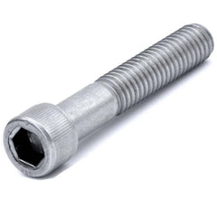 Hex Socket Cap Screw: 1/2-13 Thread, 5-1/2" Length Under Head, Stainless Steel, Bright/Uncoated Finish