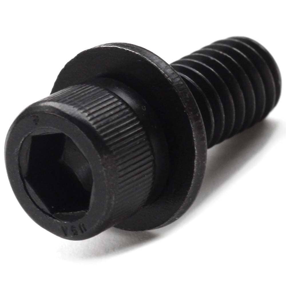 Hex Socket Cap Screw: 5/16-18 Thread, 1-1/2" Length Under Head, Alloy Steel, Black Oxide Finish