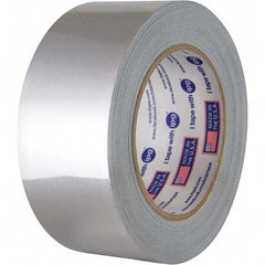 Silver Aluminum Foil Tape: 60 yd Long, 1" Wide, 4.7 mil Thick