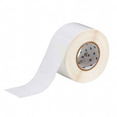 Continuous Tape for Printer: 3" x 300', Polyester, White