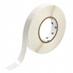 Label Maker Label: White, Polyester, 3/4" OAW, 10,000 per Roll