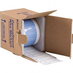 Label Maker Label: White, Polyolefin, 1-1/2" OAW, 250 per Roll