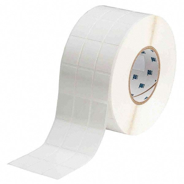 Label Maker Label: White, Cloth, 5,000 per Roll