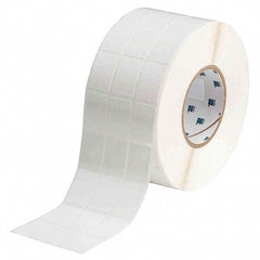 Label Maker Label: White, Cloth, 5,000 per Roll