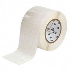 Label Maker Label: White, Cloth, 3/4" OAW, 5,000 per Roll