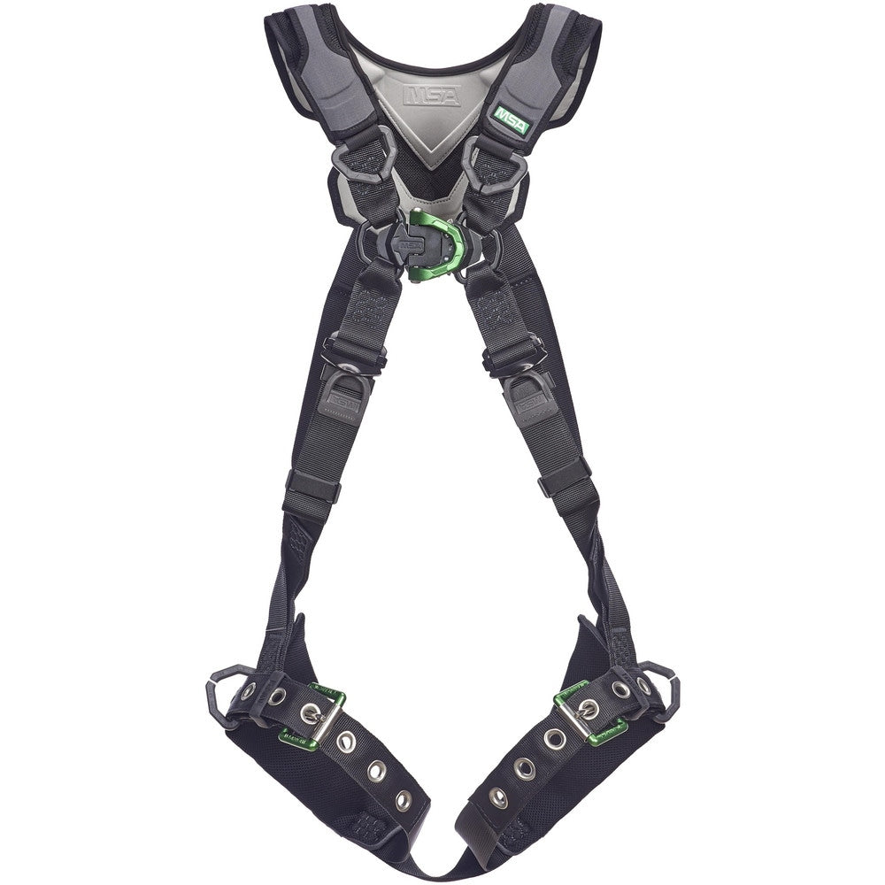 Fall Protection Harnesses:  400.000 Lb,  Standard Style,  Size X-Small & Small,  For Confined Space, General Industry & General Purpose,  Polyester, Back & Front D-Ring