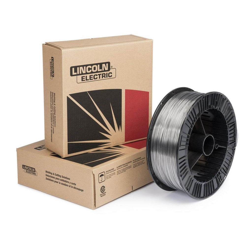 MIG Flux Core Welding Wire: 0.078" Dia, Steel Alloy