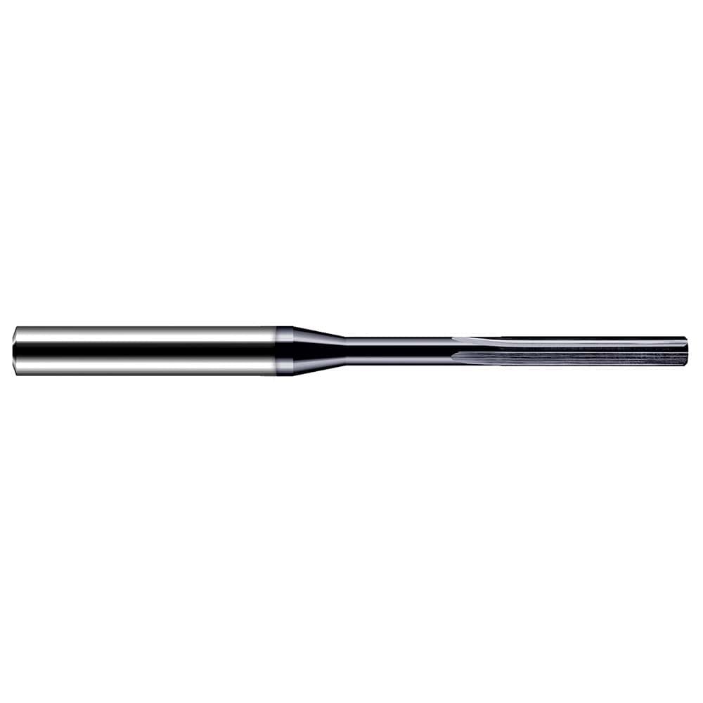 Chucking Reamer: 0.3150" Dia, 6" OAL, 1-1/8" Flute Length, Straight-Cylindrical Shank, Solid Carbide